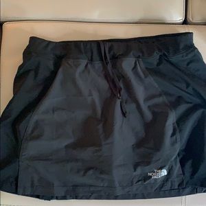 NorthFace skirted shorts for running